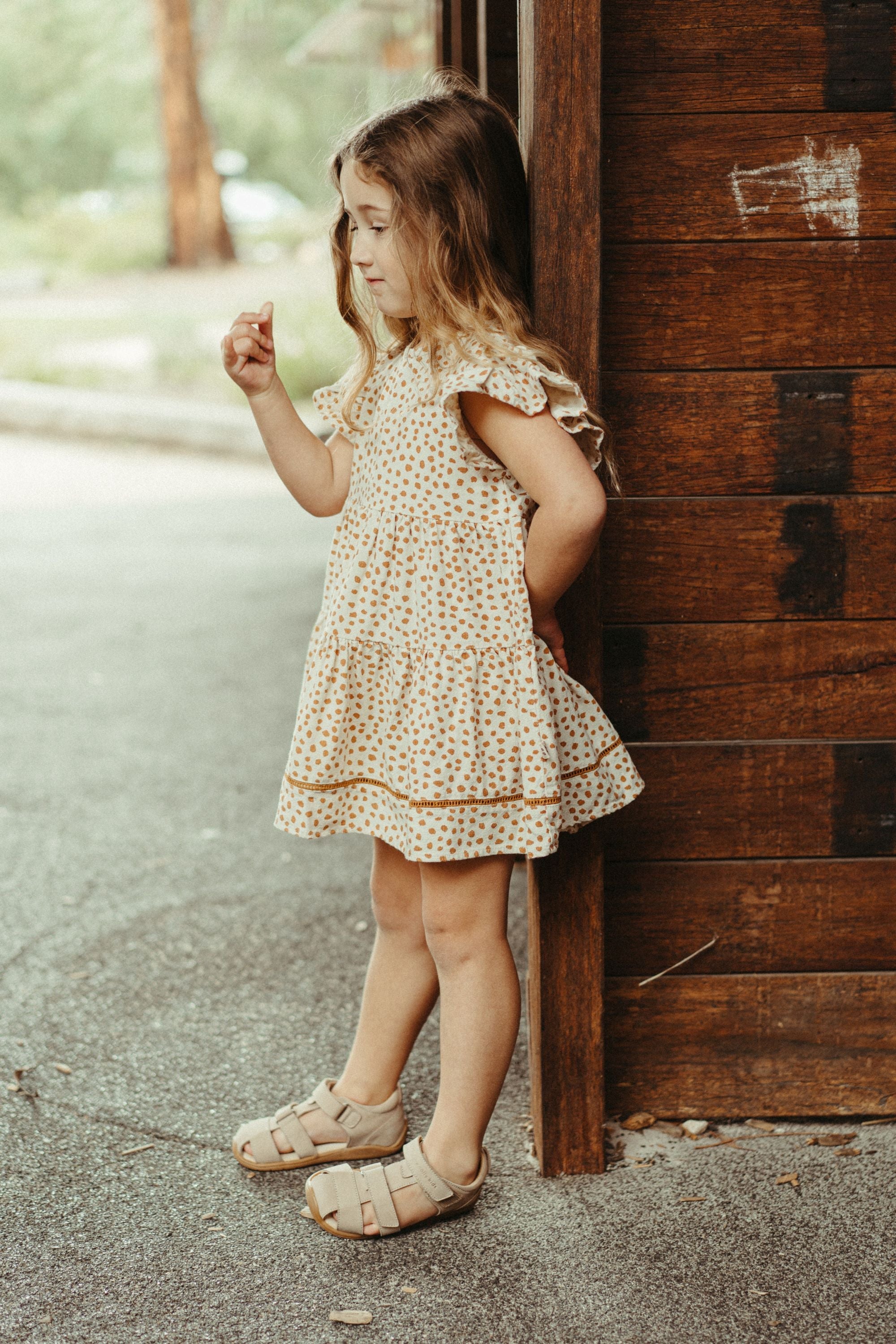 wirrawirra baby clothes online leopard print linen dress leopard print 24 Midsummer Dresses Girls New Arrivals Skirts