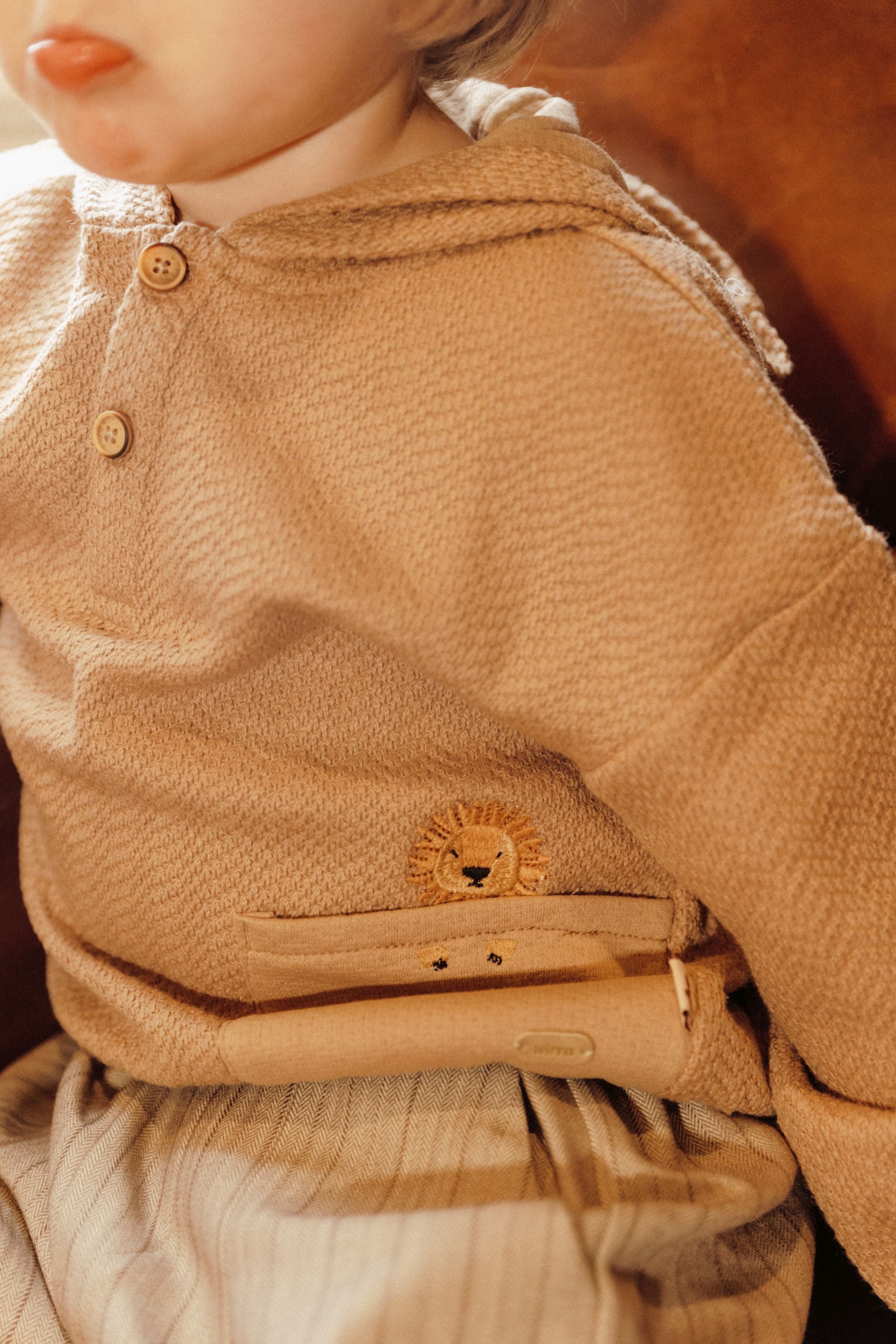 Lion Hoodie - Khaki