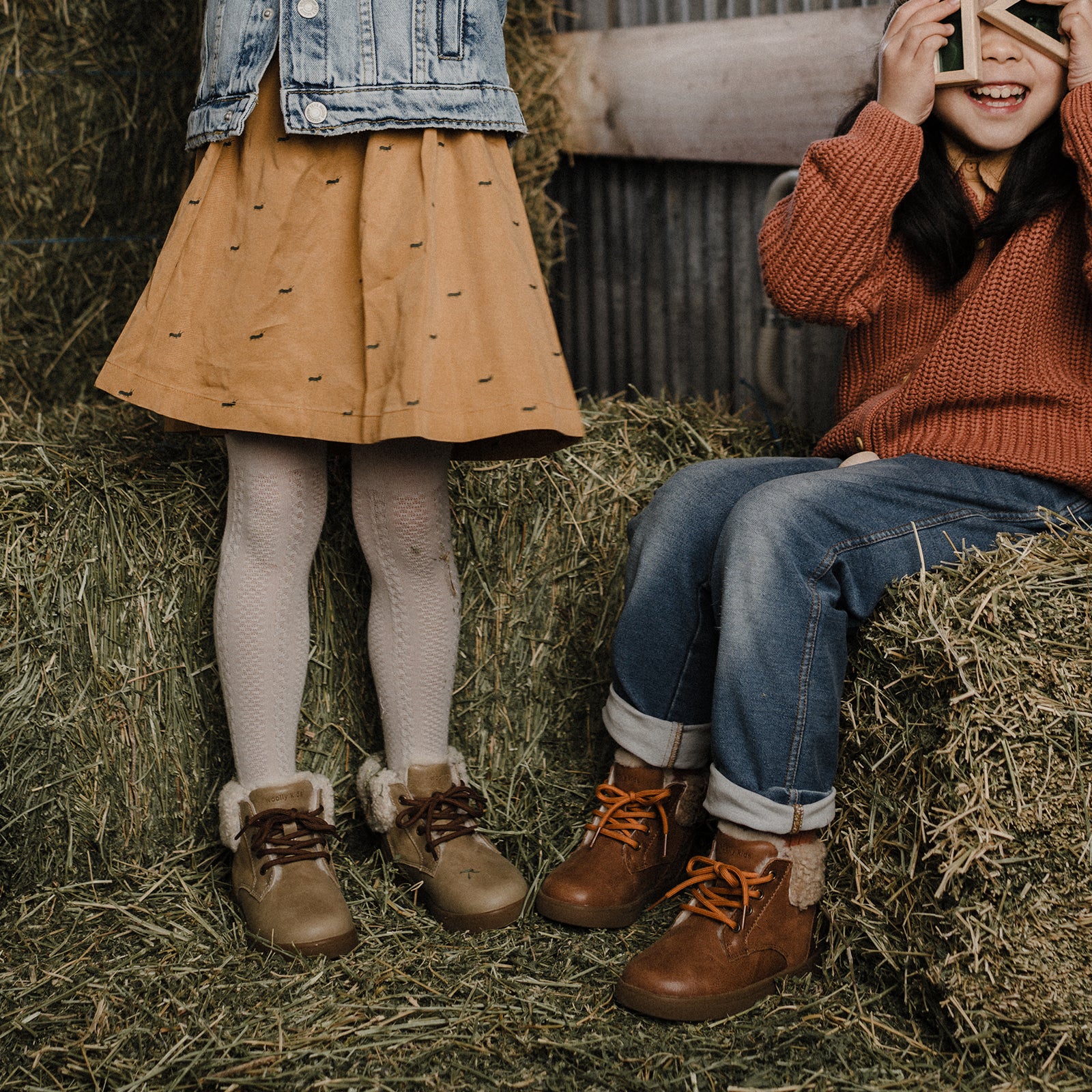 aaron linen ash woolly kids leather kids shoes baby infants shoes Thermo boots baby shoes Childrens snow boots