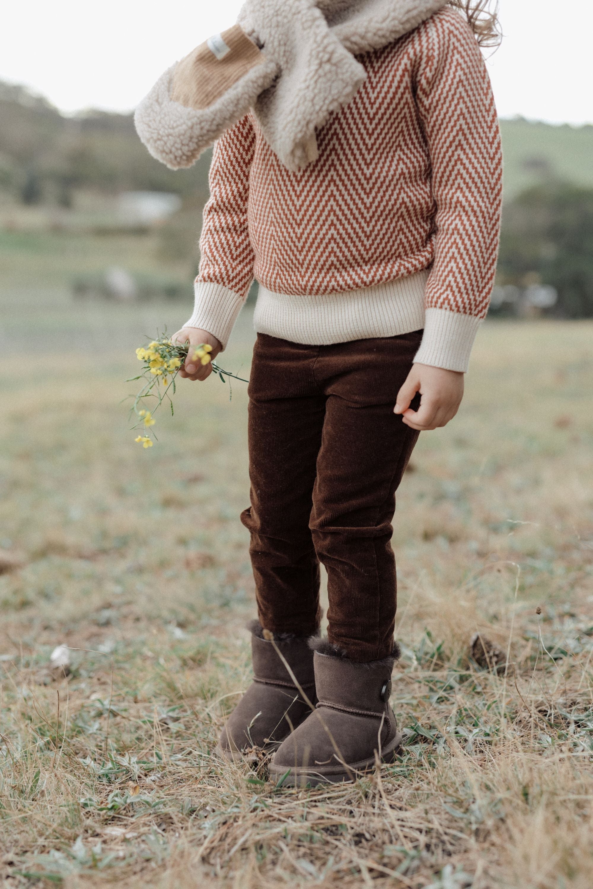 wirrawirra premature baby clothesbottom leggings brown24 Winter Boys Girls Leggings New Arrivals Trousers