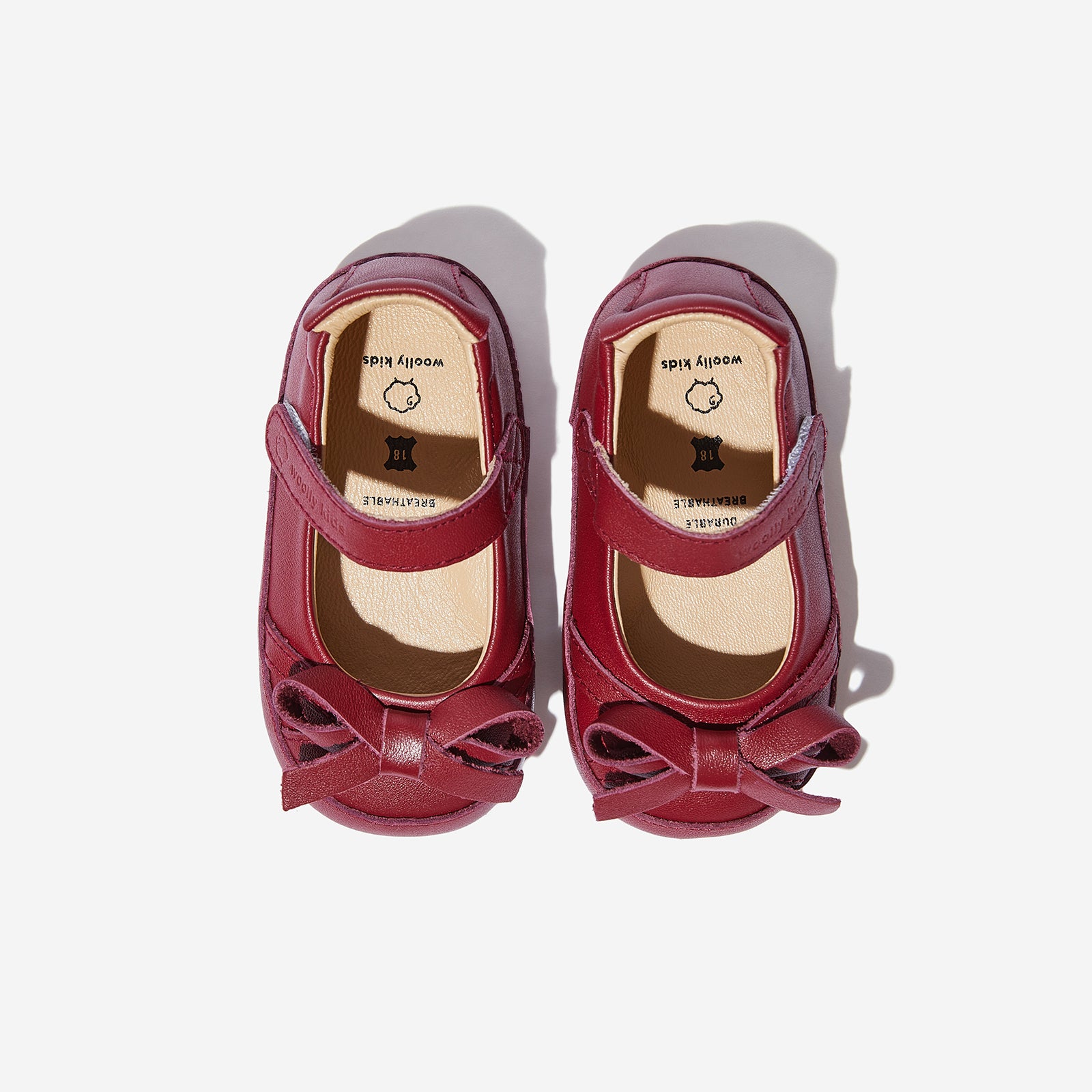 Bow Flats - Honeydew Melon Red