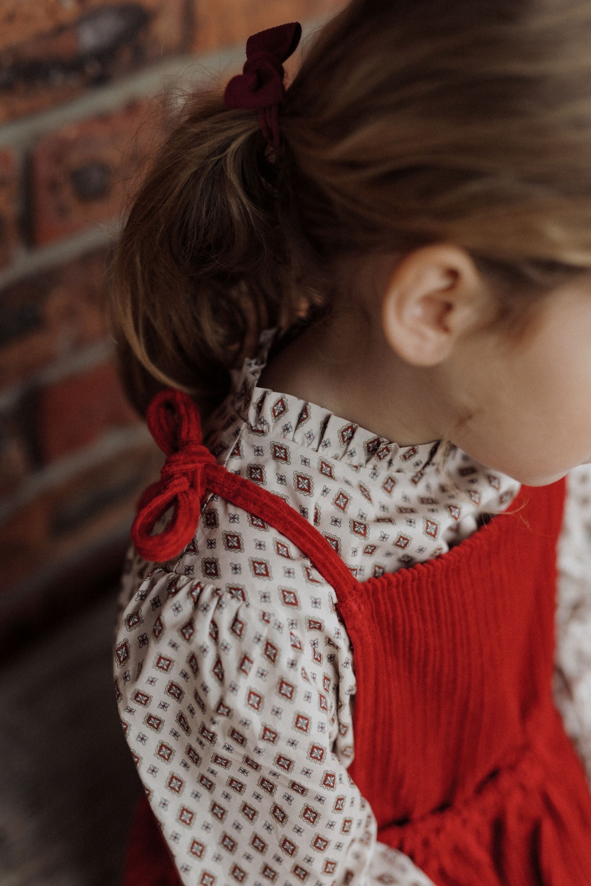 wirrawirra organic infant clothesbow suspender skirt cherry24 Winter Dresses Girls New Arrivals Skirts