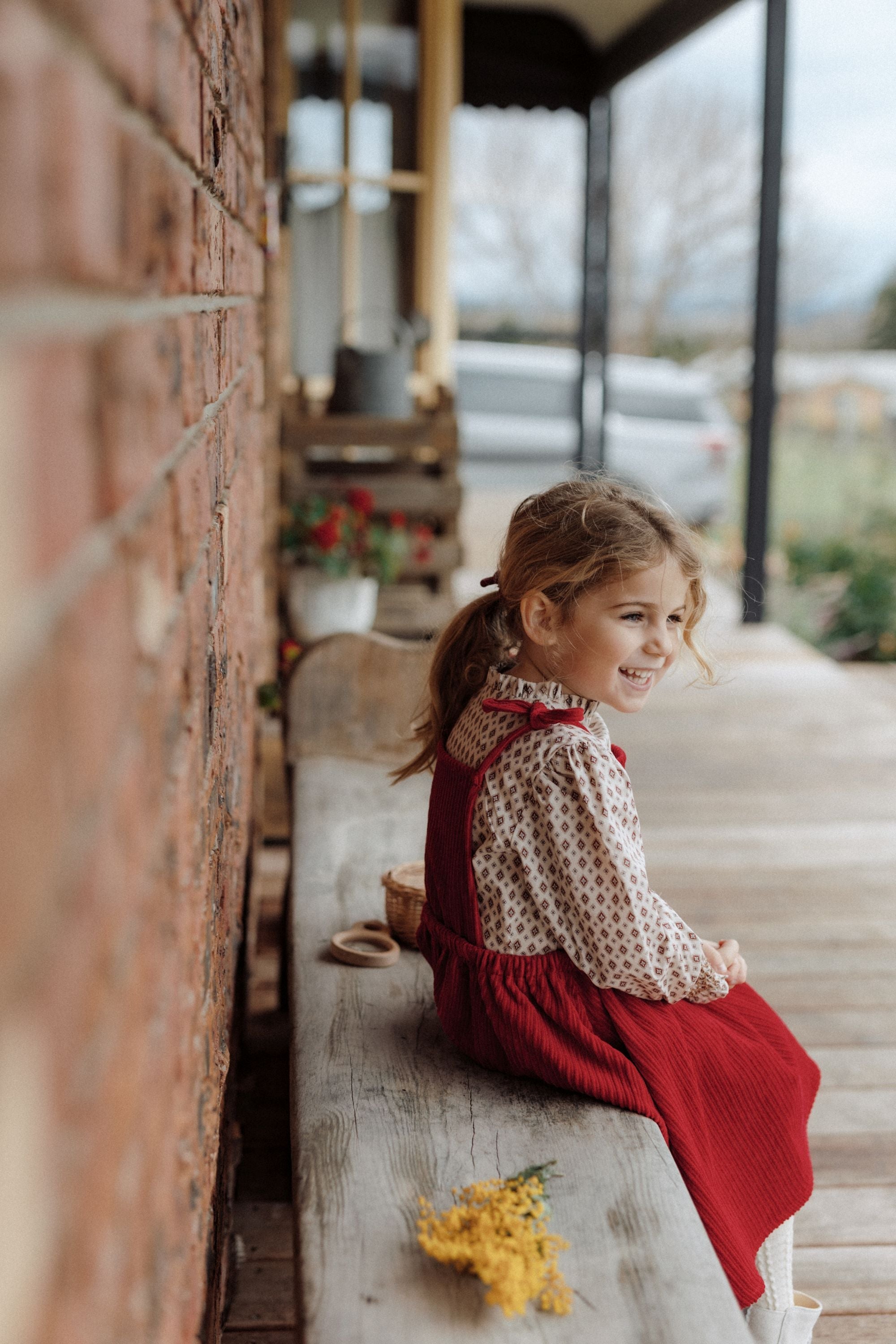 wirrawirra cute newborn clothesbow suspender skirt cherry24 Winter Dresses Girls New Arrivals Skirts