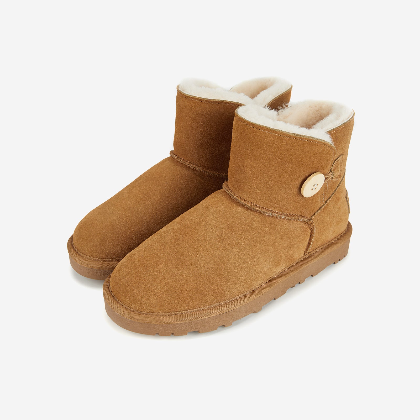 Button Classic Adult - Chestnut