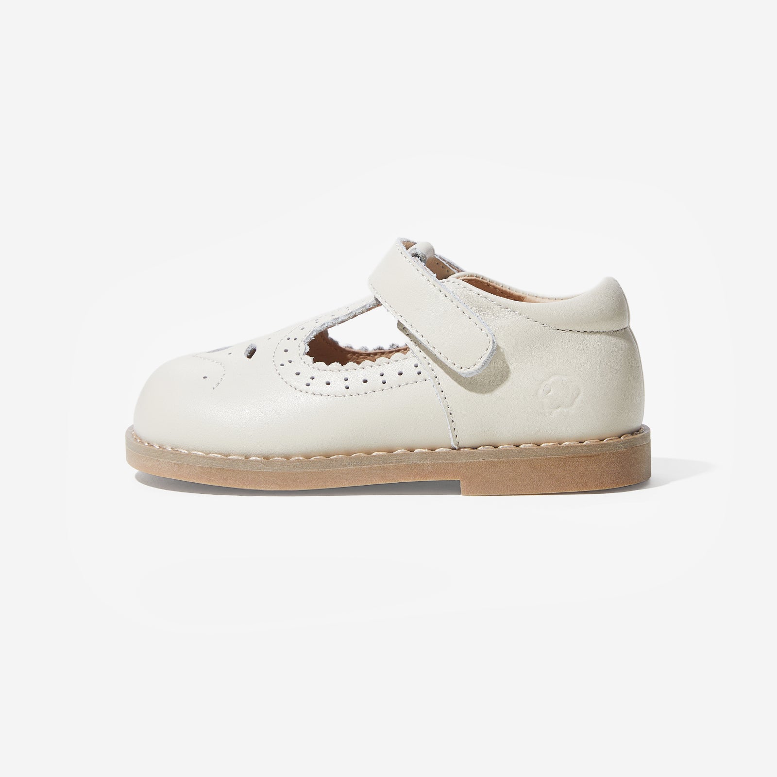 cheryl cream white woolly kids autumn infant leathr shoes shoe childrens shoes walkers shoes