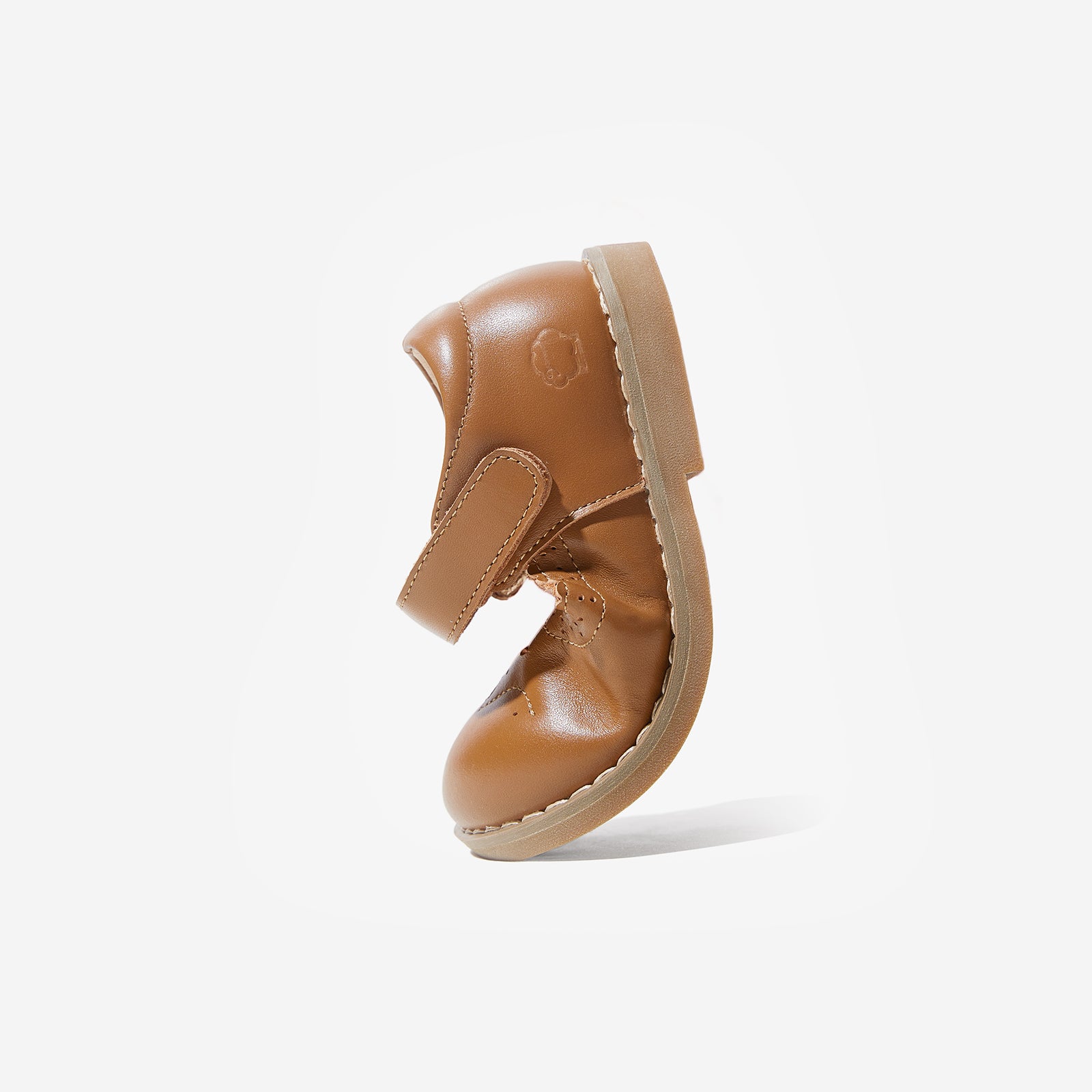 cheryl chestnut brown woolly kids autumn infant leathr shoes kids sneakers infant shoes learn to walk shoes for infant