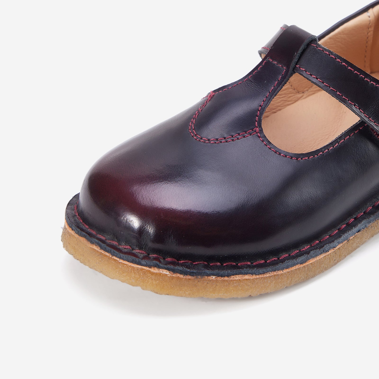 Eleanor Berry Red - Toe Detail