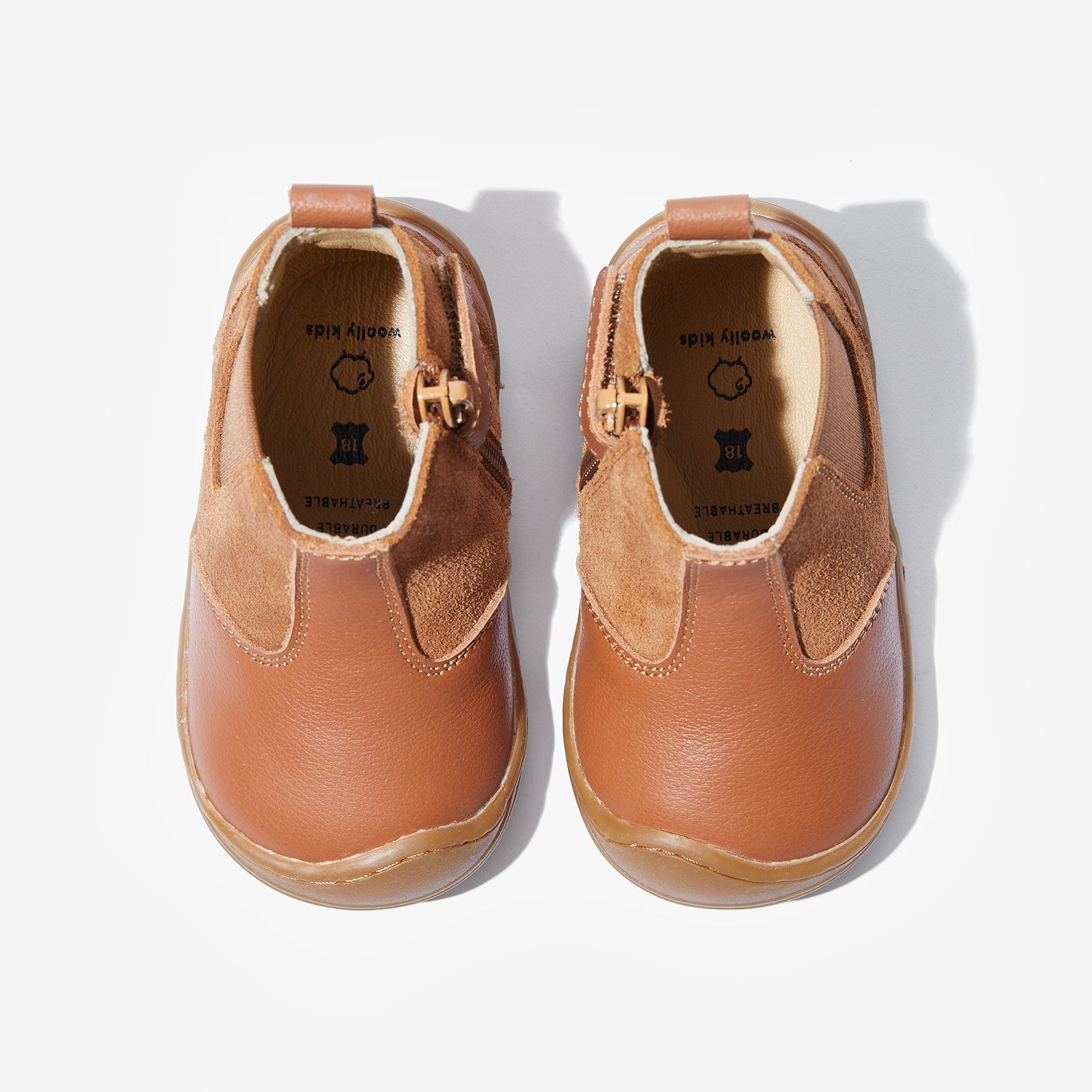 Fenley - Acorn Brown - Woolly Kids - detail
