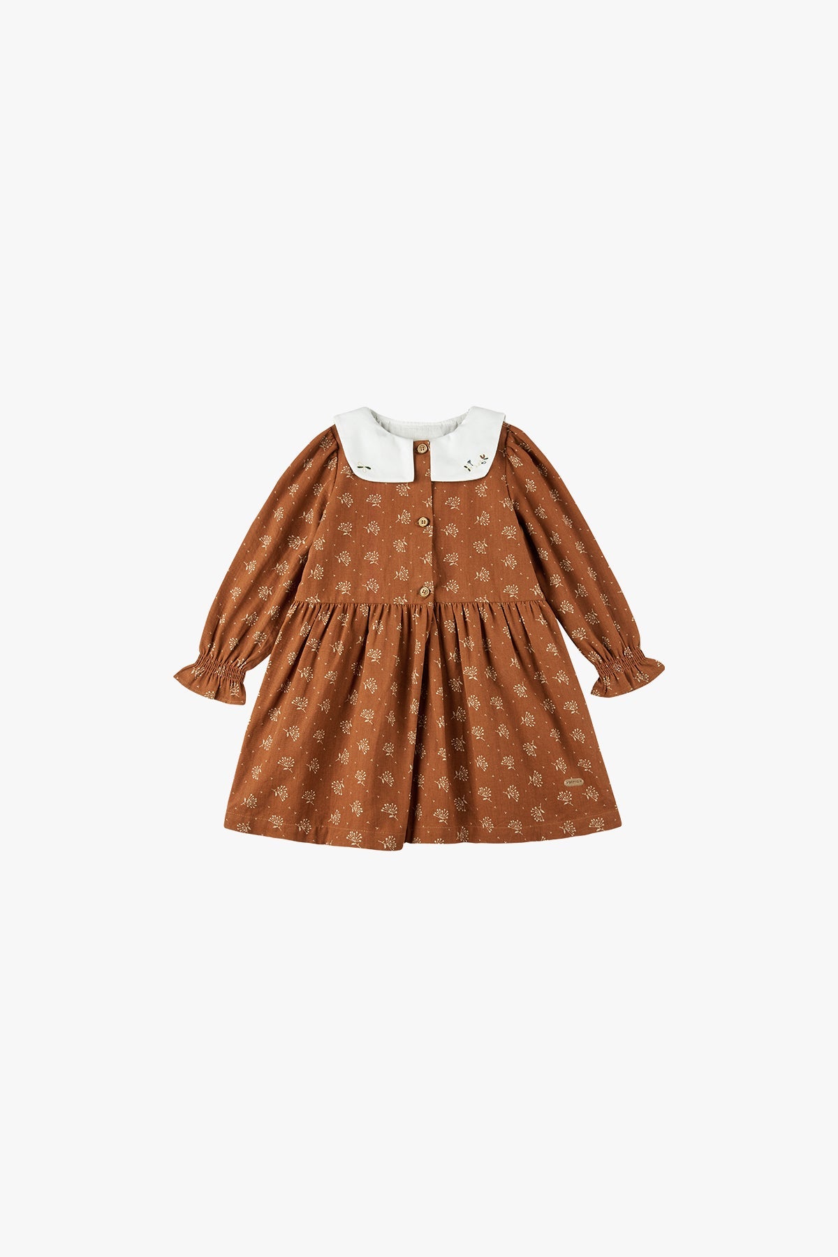 wirrawirra sustainable baby clothesfloral printed dress caramel24 Winter Dresses Girls New Arrivals Skirts