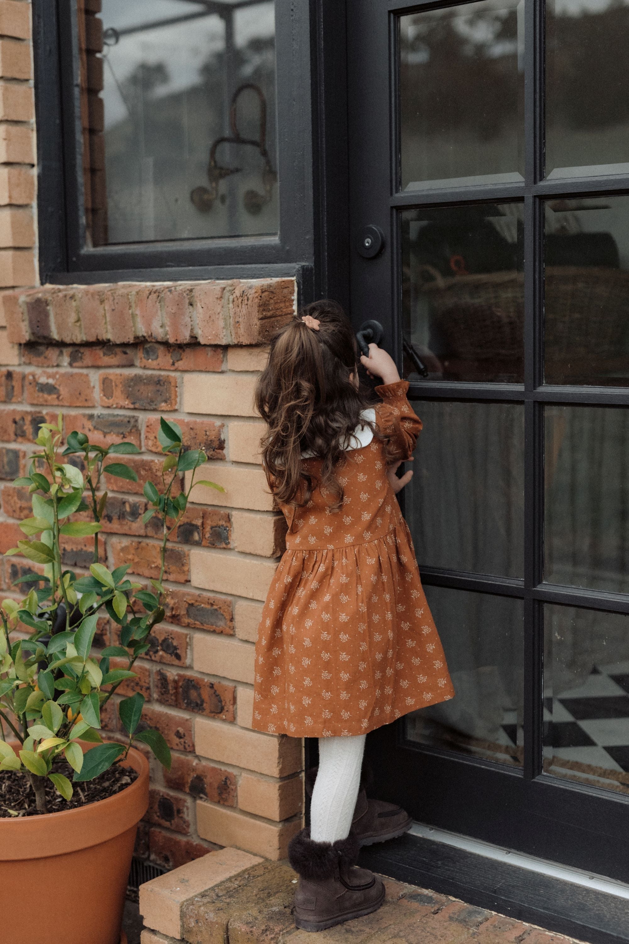 wirrawirra infants storefloral printed dress caramel24 Winter Dresses Girls New Arrivals Skirts