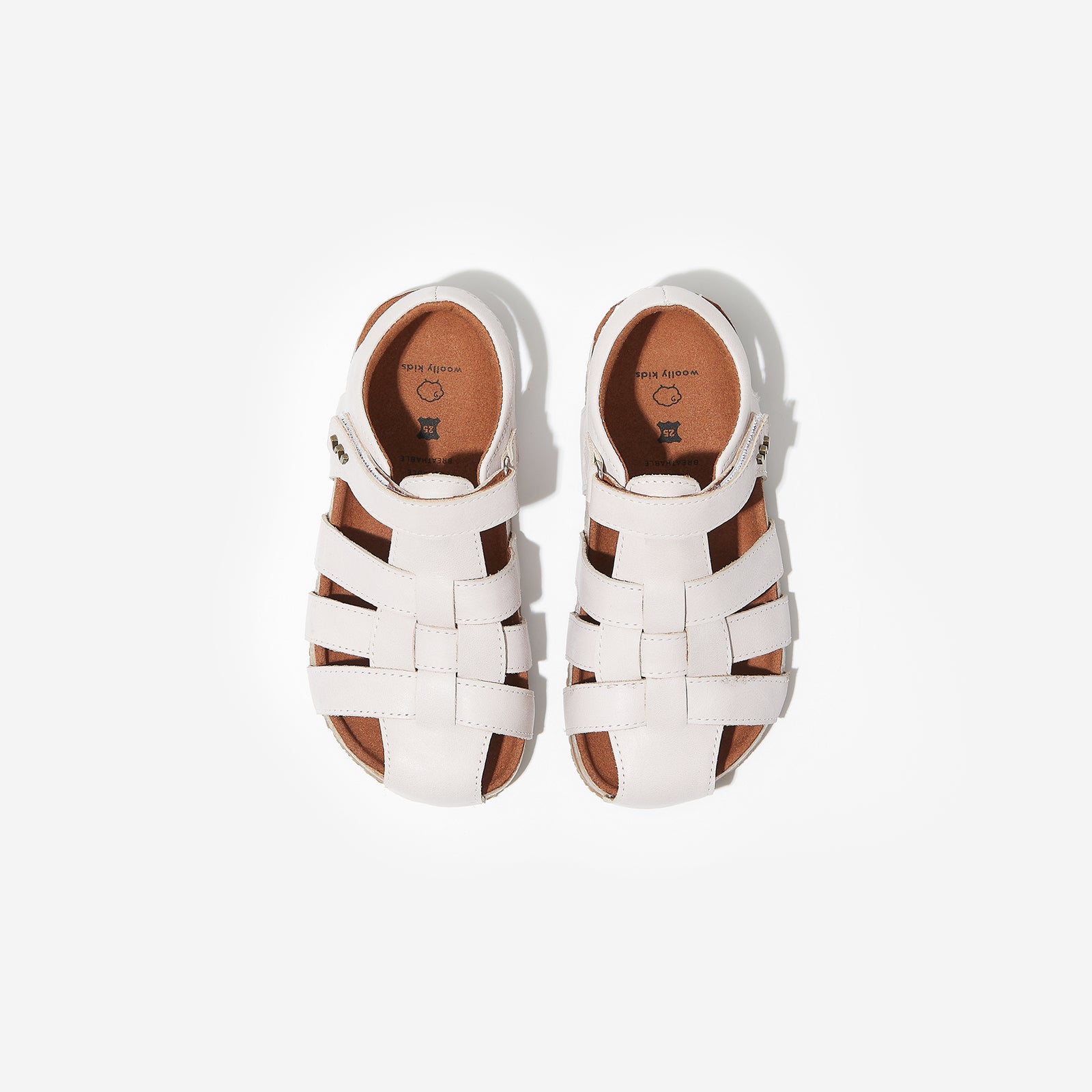 woollykids hazel leather summer sandals for girls