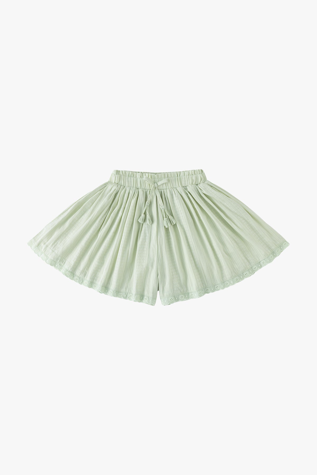 wirrawirra gender neutral newborn clothes jacquard shorts pale green 24 Midsummer Dresses Girls New Arrivals Shorts Skirts