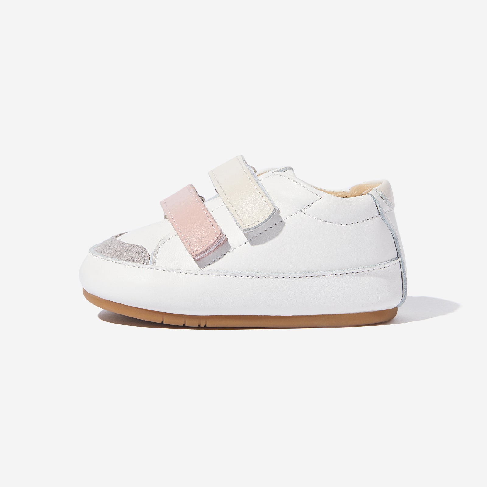 Mosaic color Macaron - Cloud Pink& Beige White