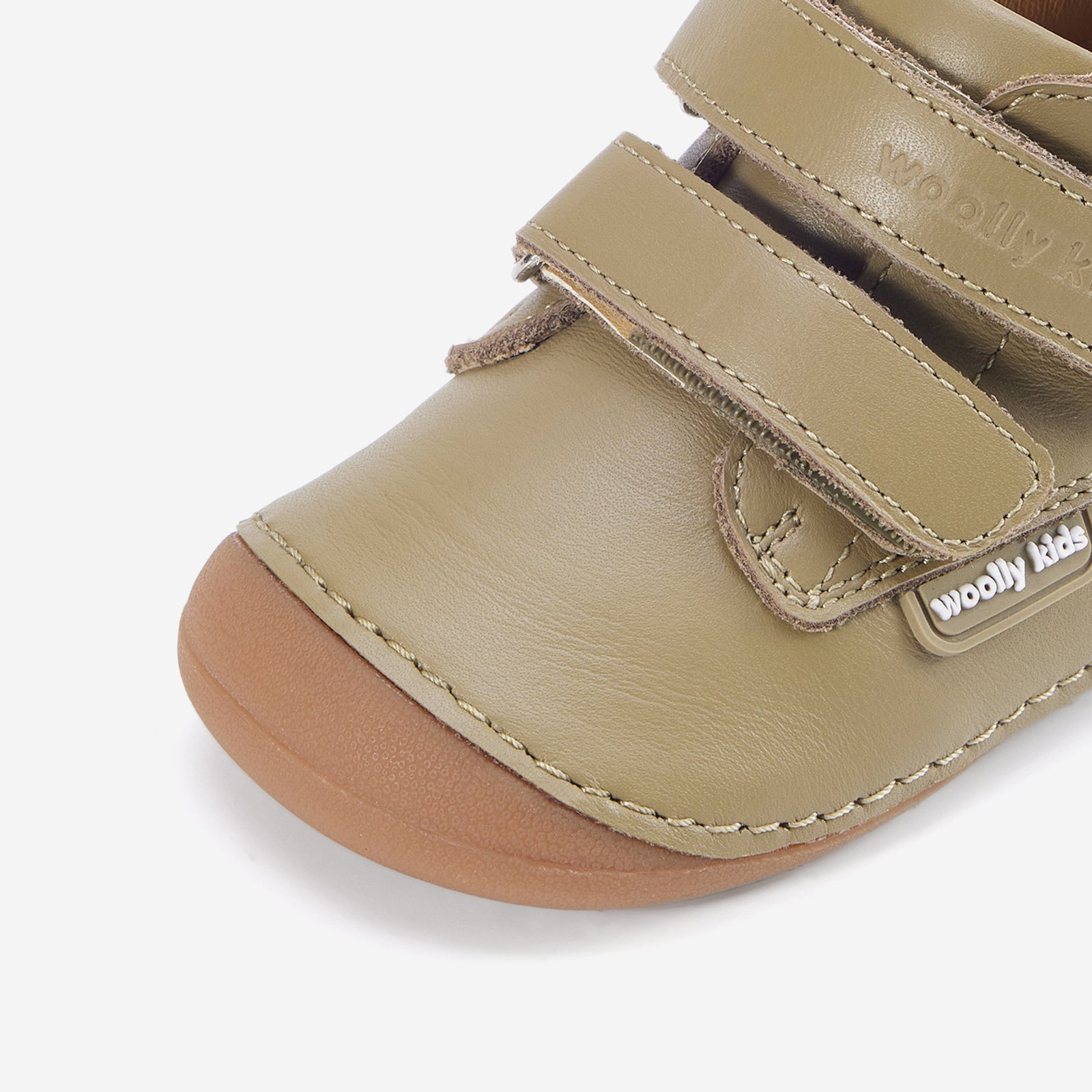 Noll Olive Green - Toe Detail