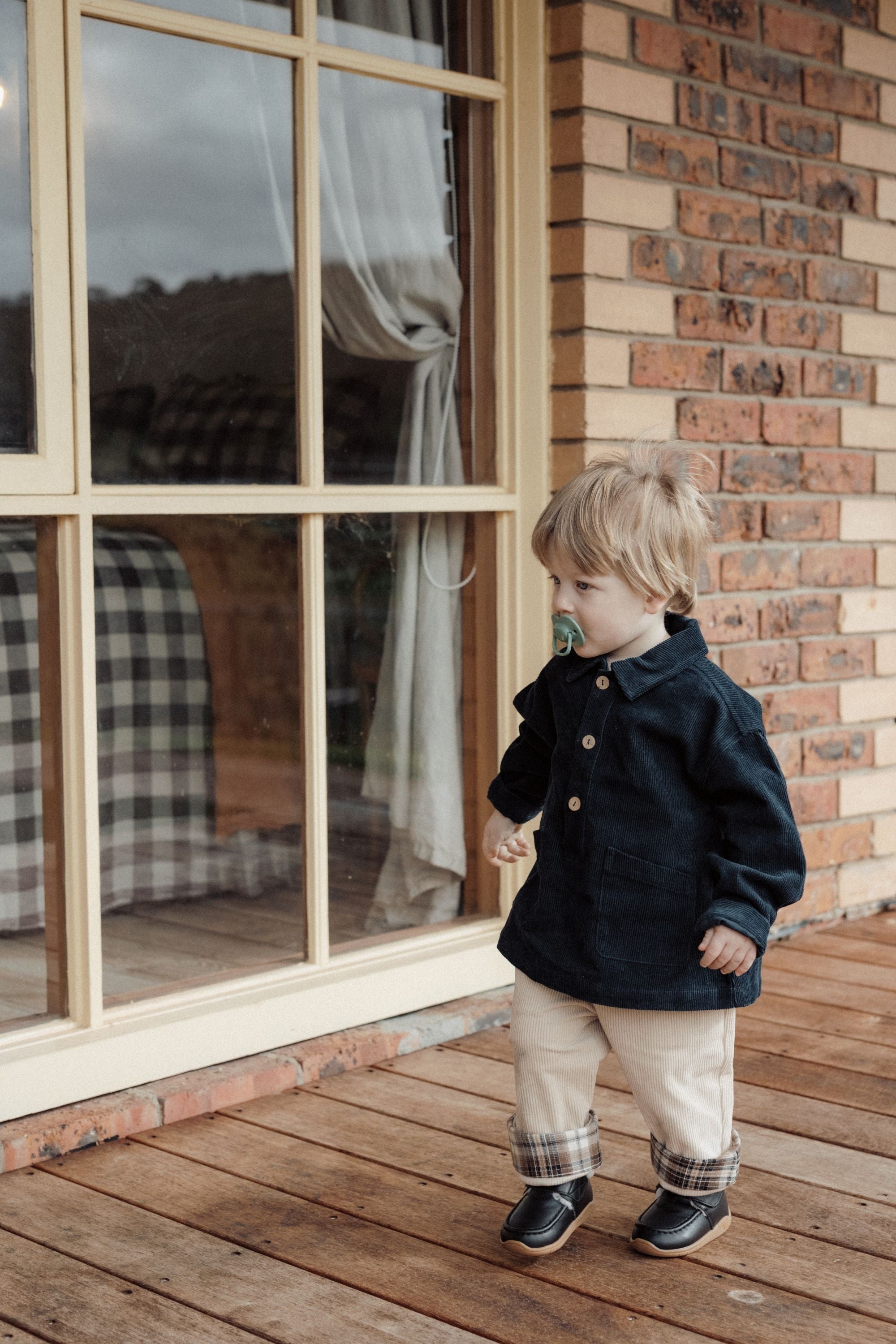 wirrawirra newborn outfitplaid pants cream24 Winter Boys Girls Leggings New Arrivals Trousers