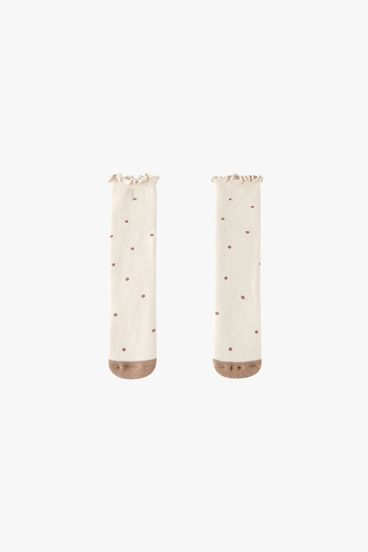 wirrawirra organic baby clothespolka dot socks light beige24 Winter Boys Girls New Arrivals Sock