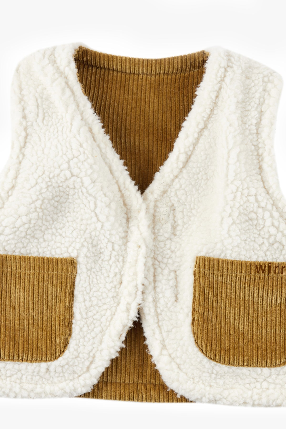 wirrawirra organic baby clothesreversible sleeveless beige24 Winter Boys Gilets Girls Jackets New Arrivals