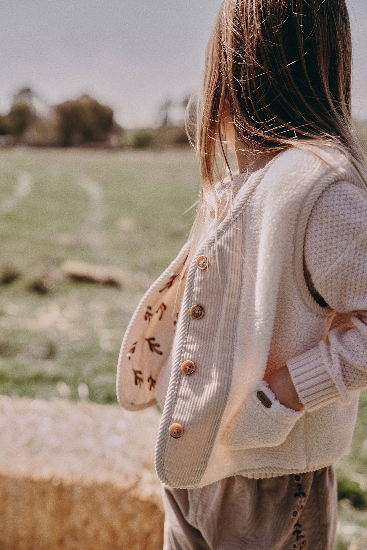 wirrawirra gender neutral newborn clothes sherpa vest cream white 23 Winter Boys Girls New Arrivals Tops Vest Jackets Gilets