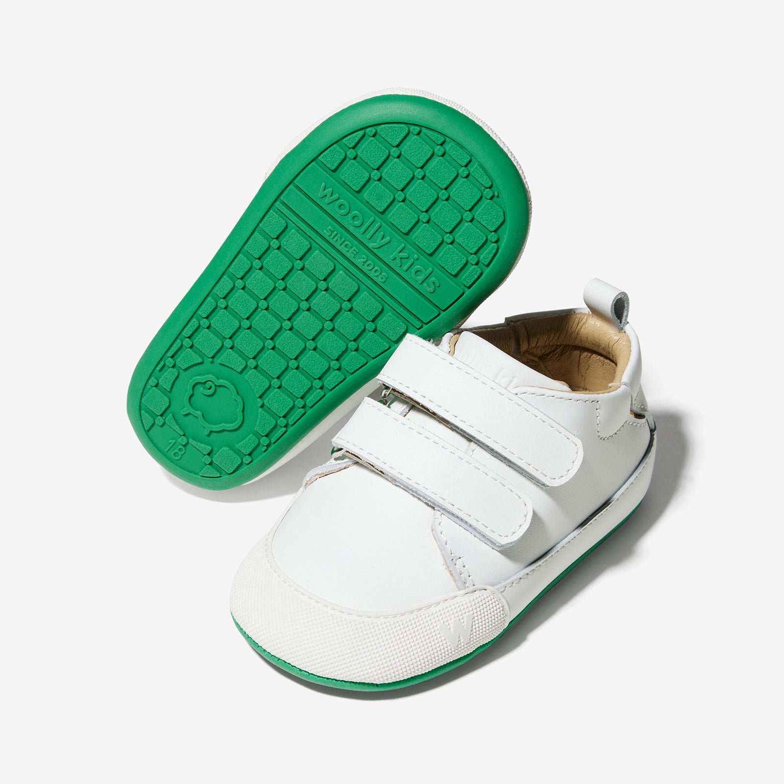 Toby - White Green