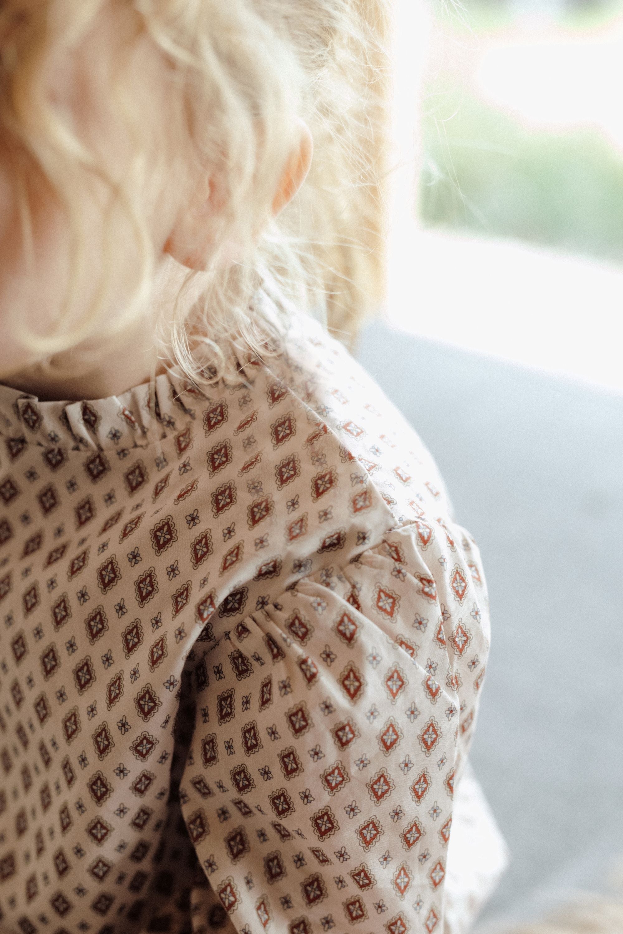 wirrawirra newborn outfitvintage printed blouse berry24 Winter Blouses Girls New Arrivals Shirts