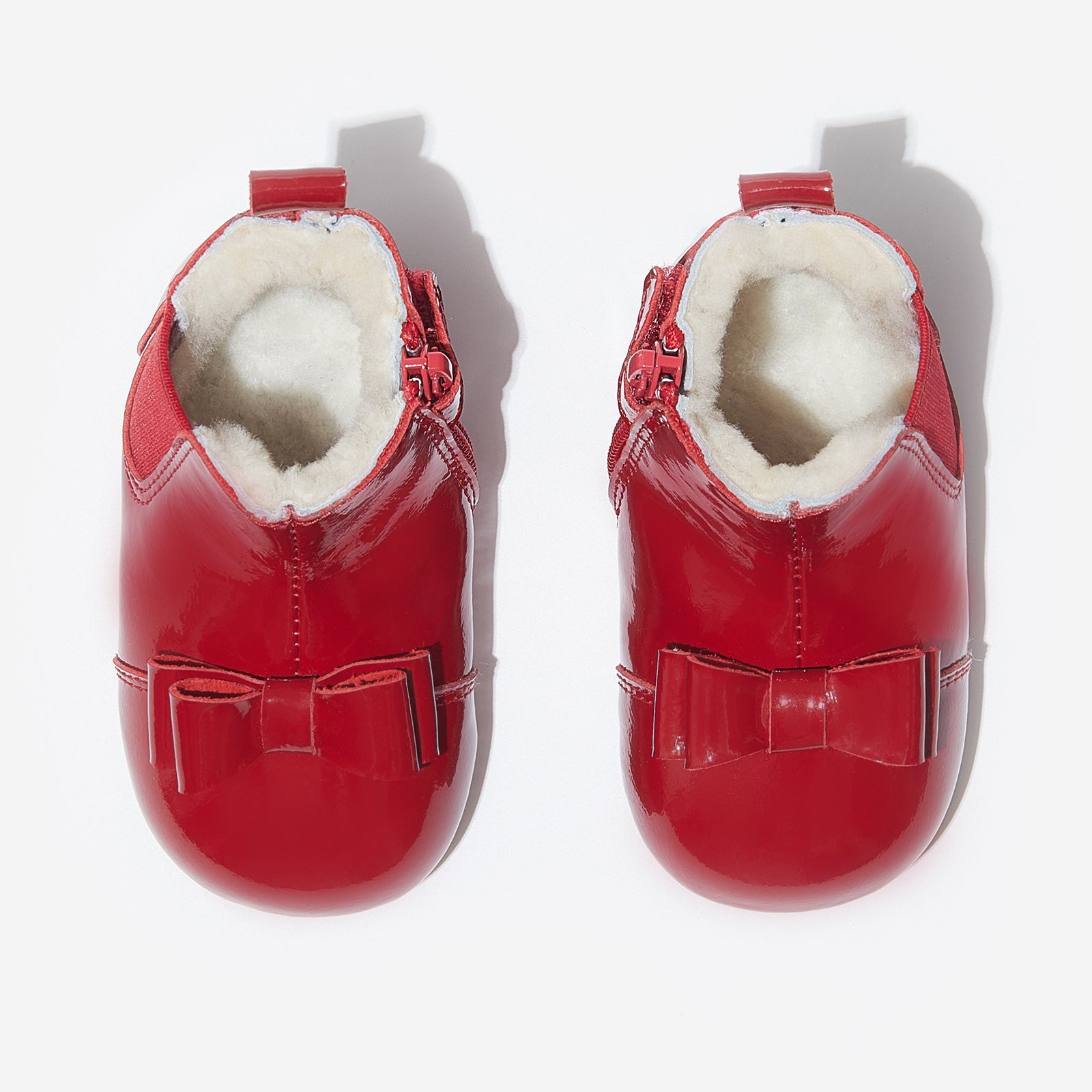 fur rila martin raspberry red woolly kids leather kids shoes baby infants shoes Childrens winter boots shoes Toddler snow boots