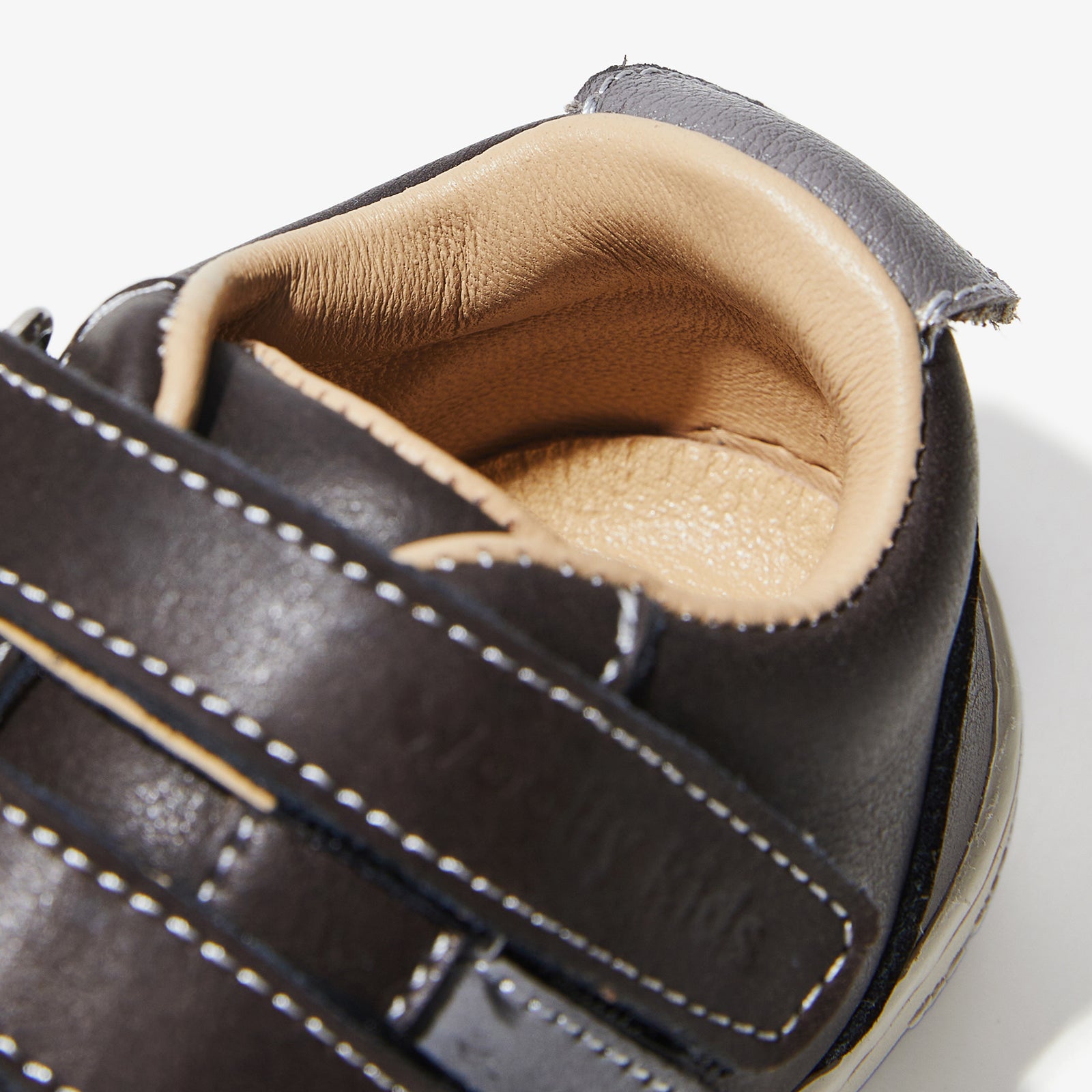 layne obsidian black woolly kids autumn infant leathr shoes childrens barefoot shoes first walker shoes newborn shoes nz