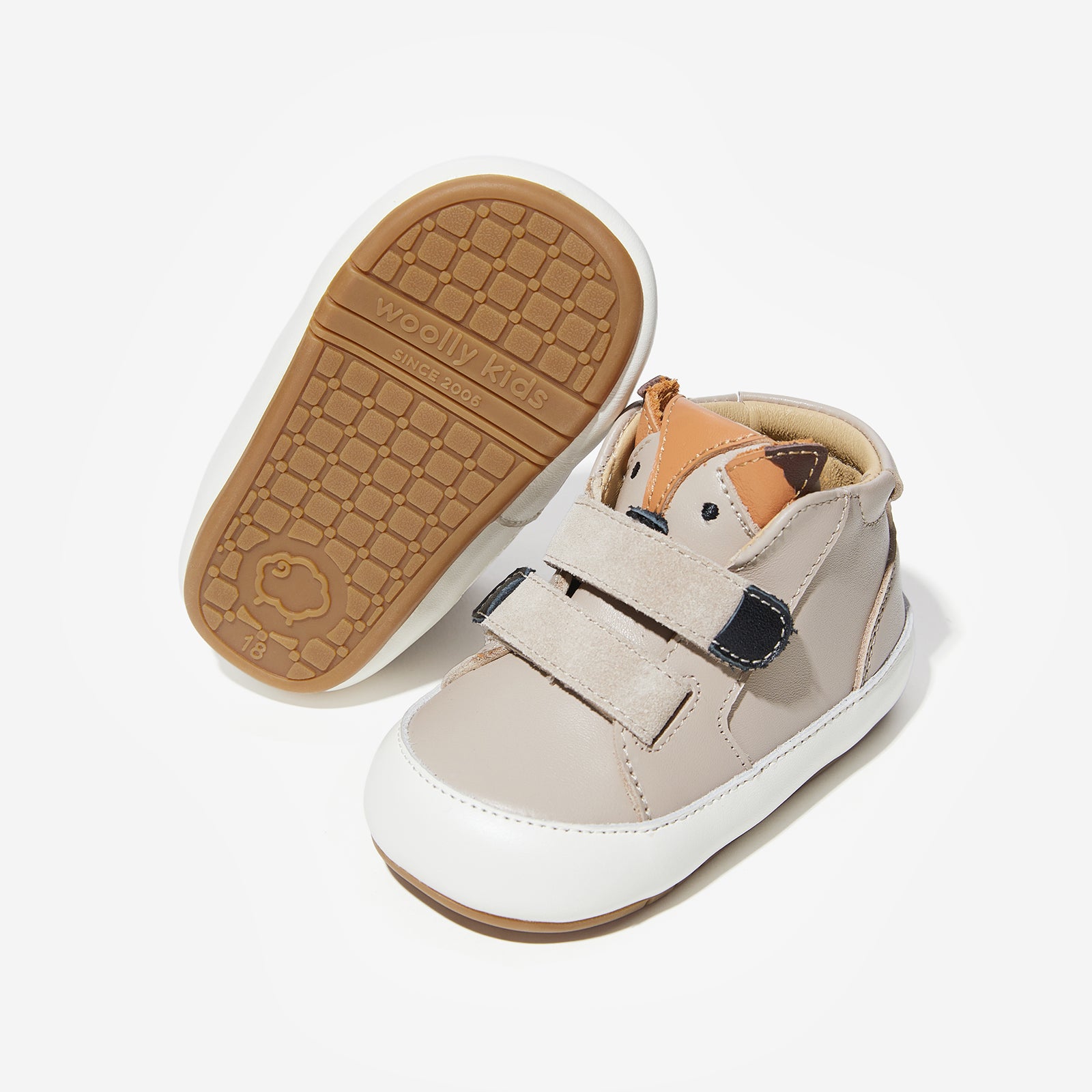 warm embrace fox woolly kids autumn infant leathr shoes barefoot childrens shoes infant walking shoes newborn shoes australia