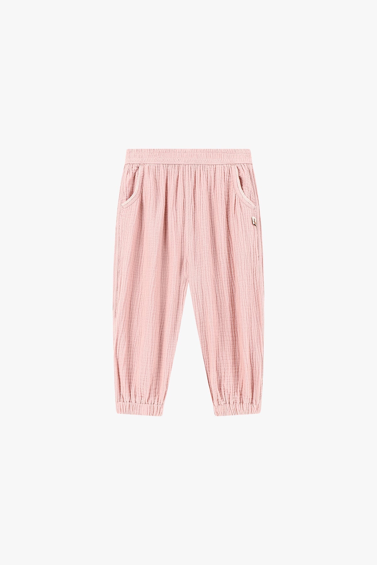 wirrawirra gender neutral newborn clothes double layer crepe pants peach 24 Summer Boys Essentials Girls Leggings New Arrivals Trousers