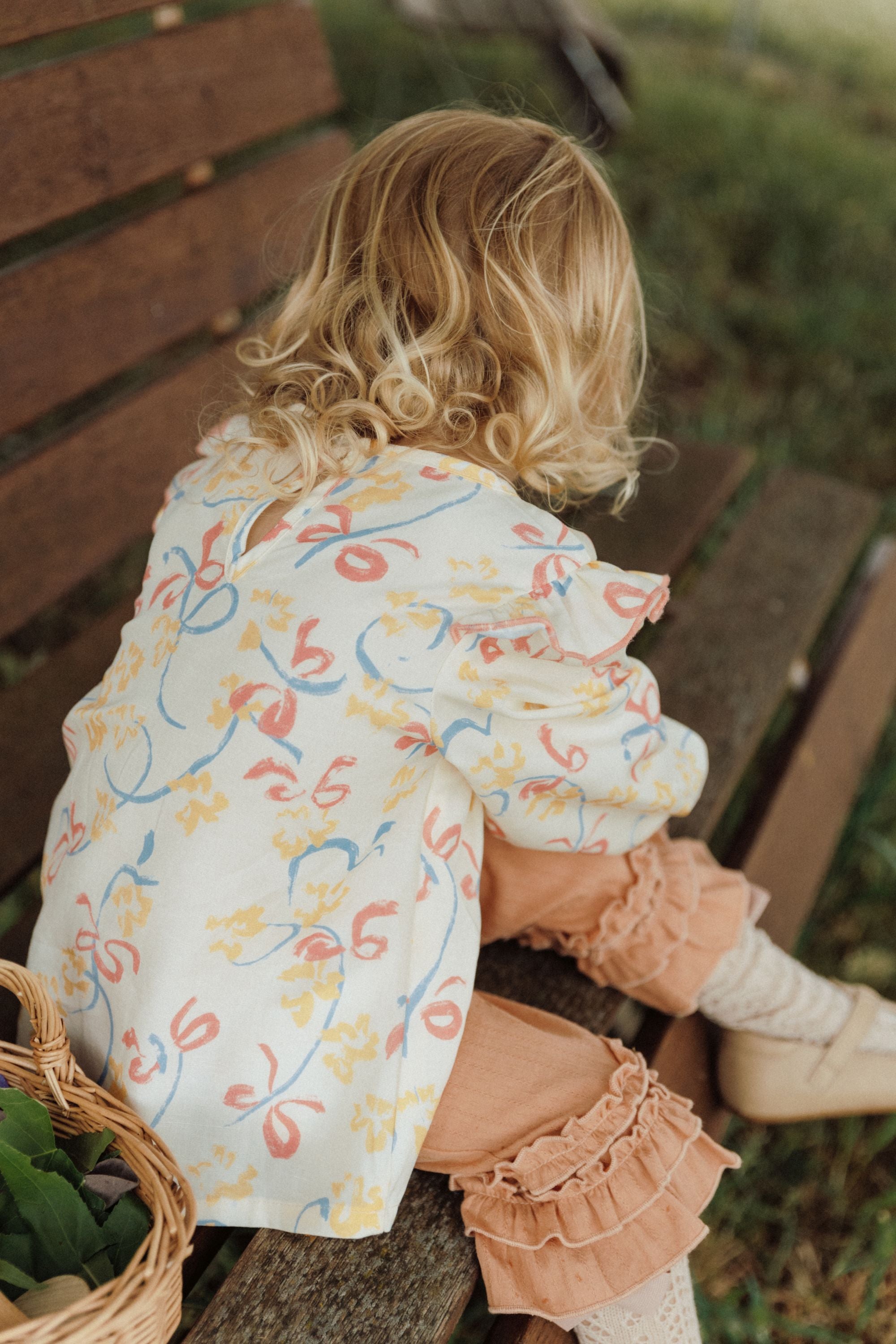 Butterfly Print Blouse - Butterfly Garden
