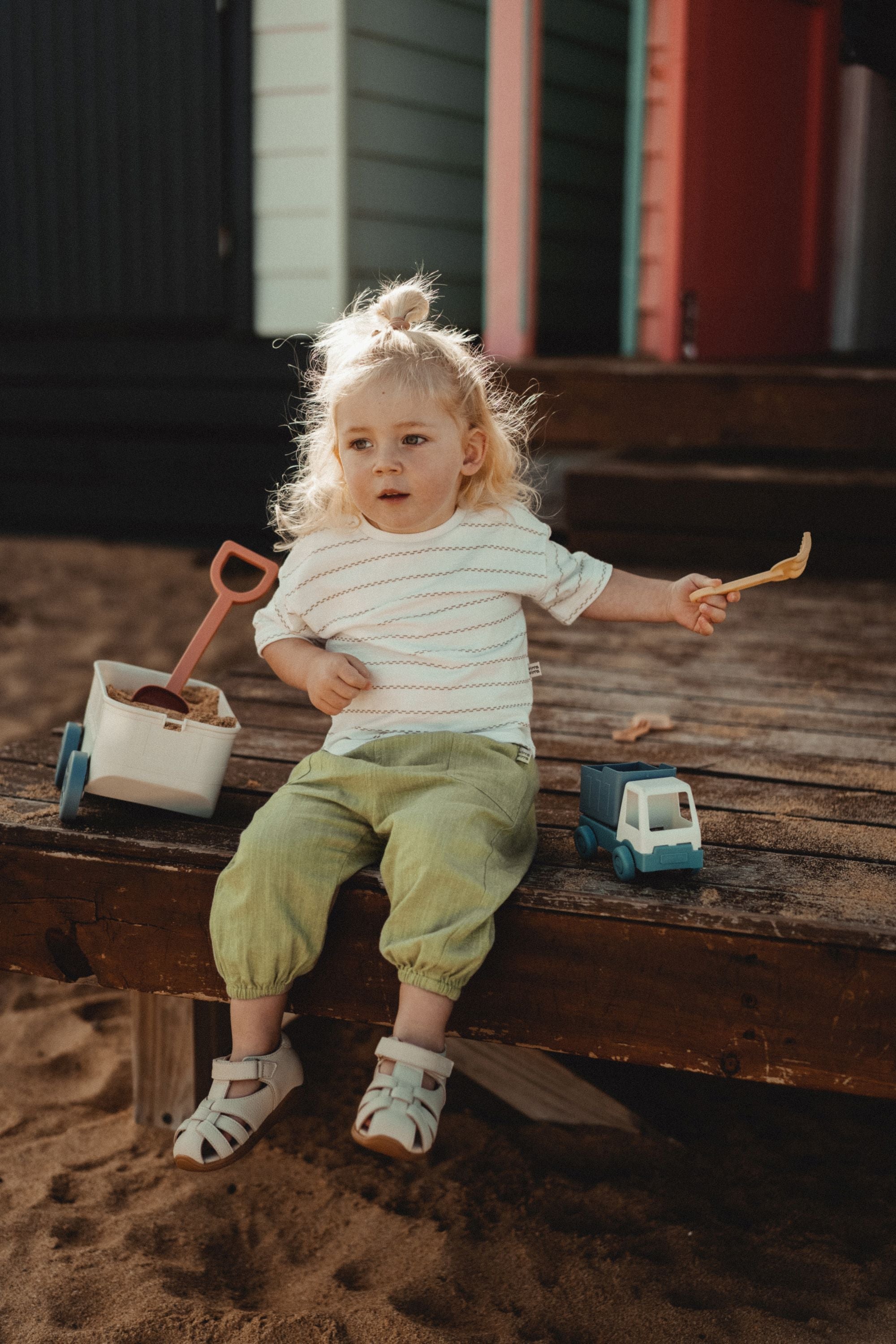 wirrawirra baby girl clothes pocket leggings sage 24 Summer Boys Essentials Girls Leggings New Arrivals Trousers