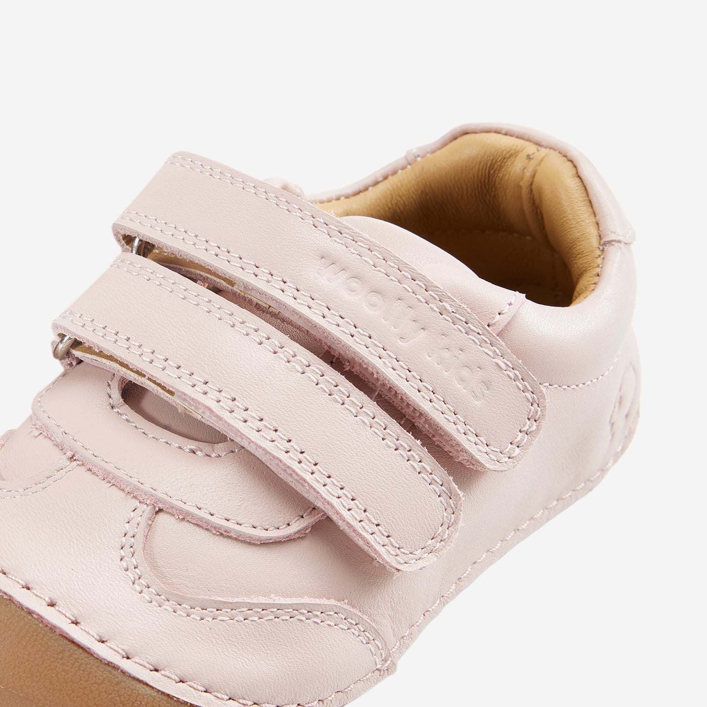 Eimile - Gooseberry Pink - Woolly Kids - detail view