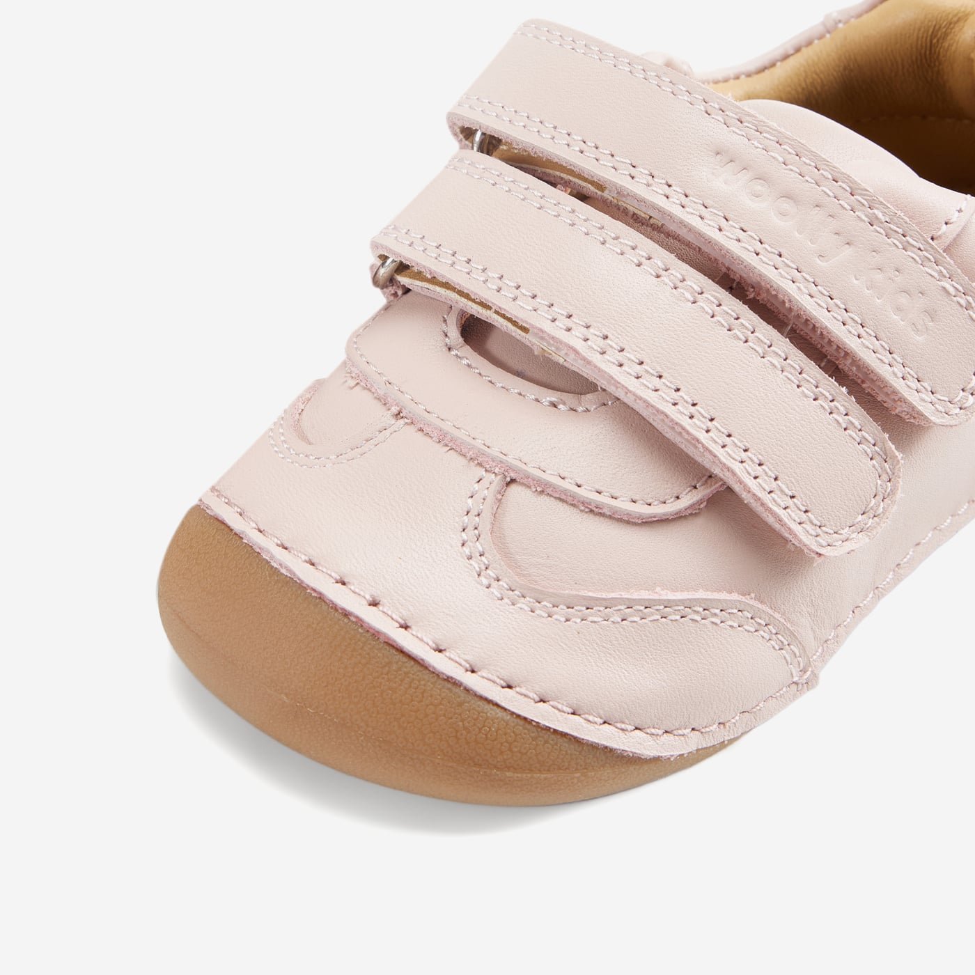 Eimile - Gooseberry Pink - Woolly Kids - detail view
