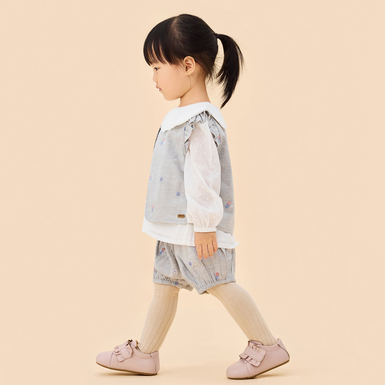 emily gooseberry pink woolly kids autumn infant leathr shoes childrens slip on shoes first walkers new born shoes