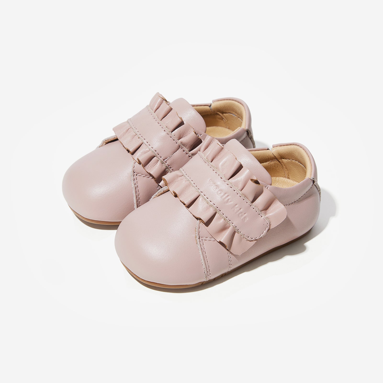 emily gooseberry pink woolly kids autumn infant leathr shoes infant barefoot shoes first shoes baby shoes girl