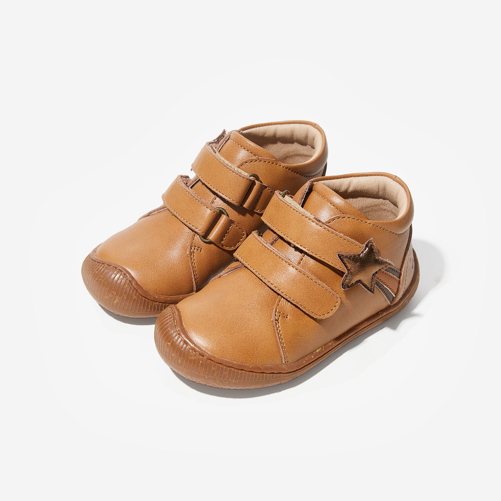 estelle chestnut brown woolly kids autumn infant leathr shoes infant barefoot shoes first shoes baby shoes girl
