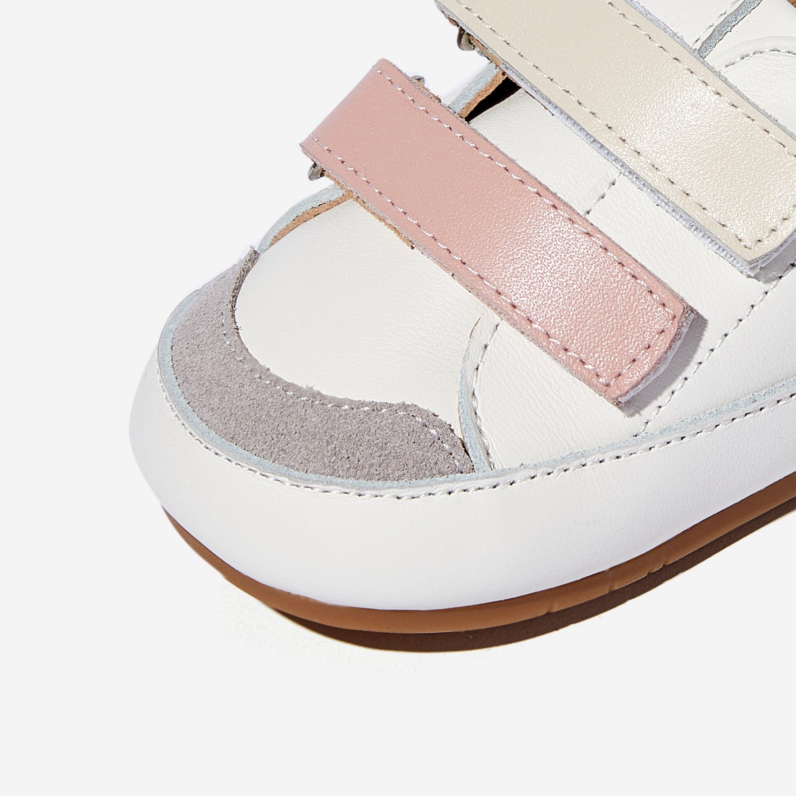 Mosaic color Macaron - Cloud Pink＆ Beige White