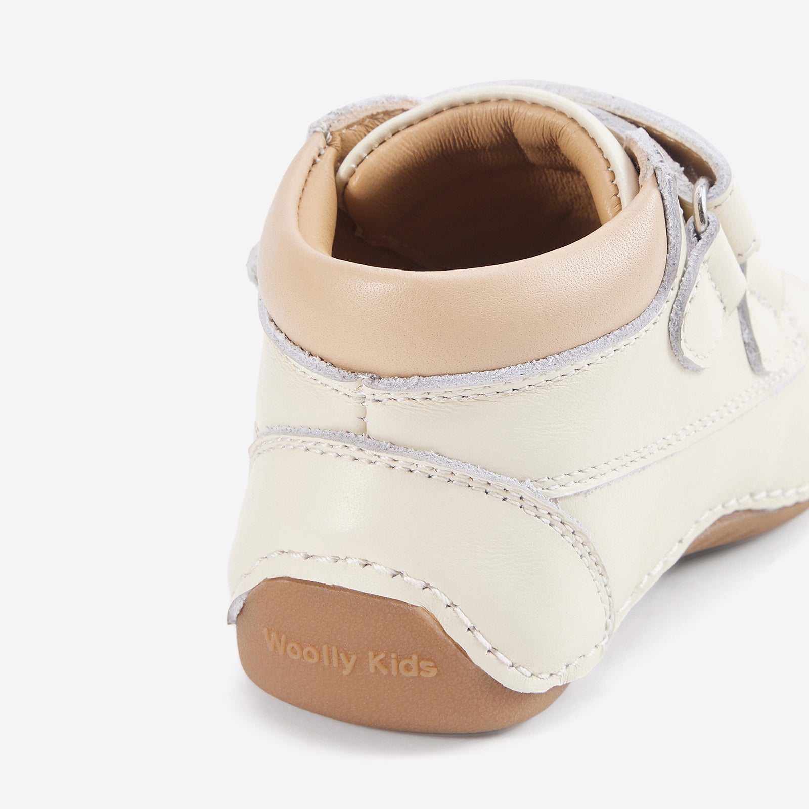 Noll Cream White - Heel Detail