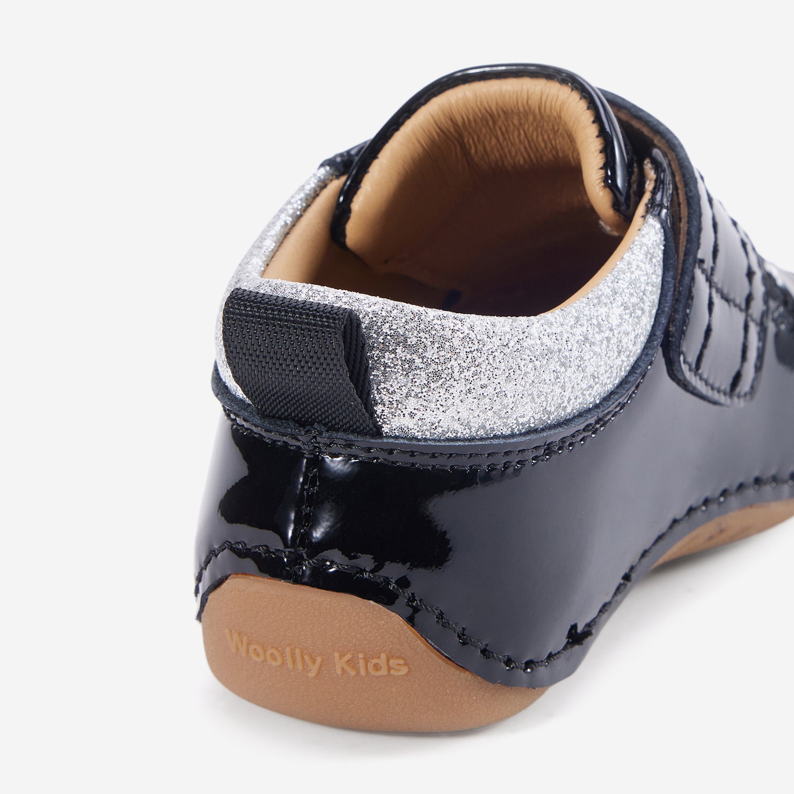 Talia Pearl Black - Heel Detail
