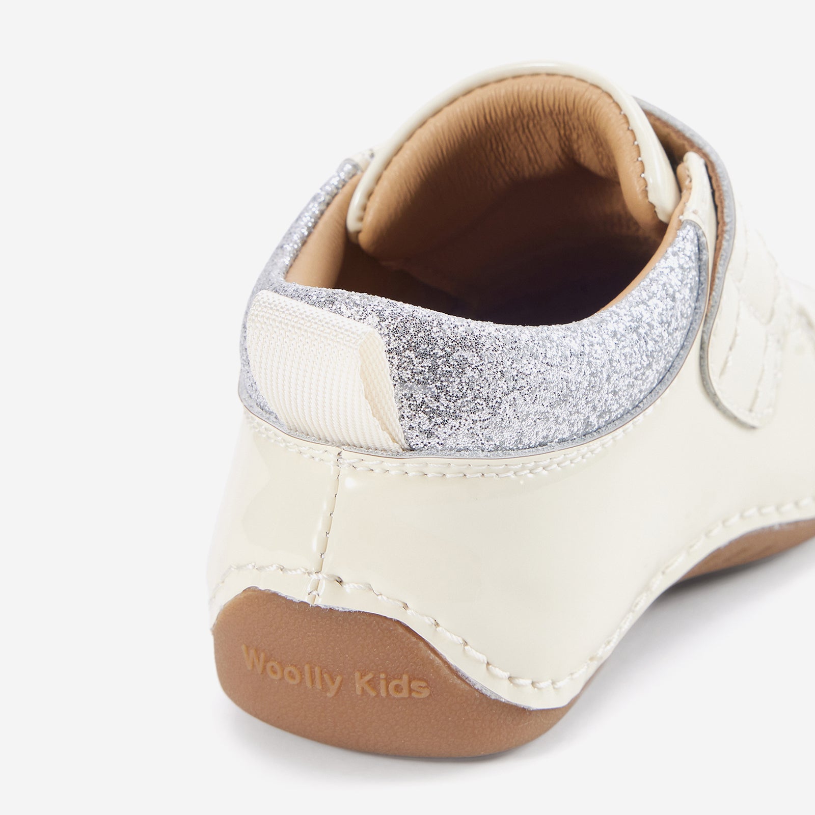 Talia Pearl White - Heel Detail