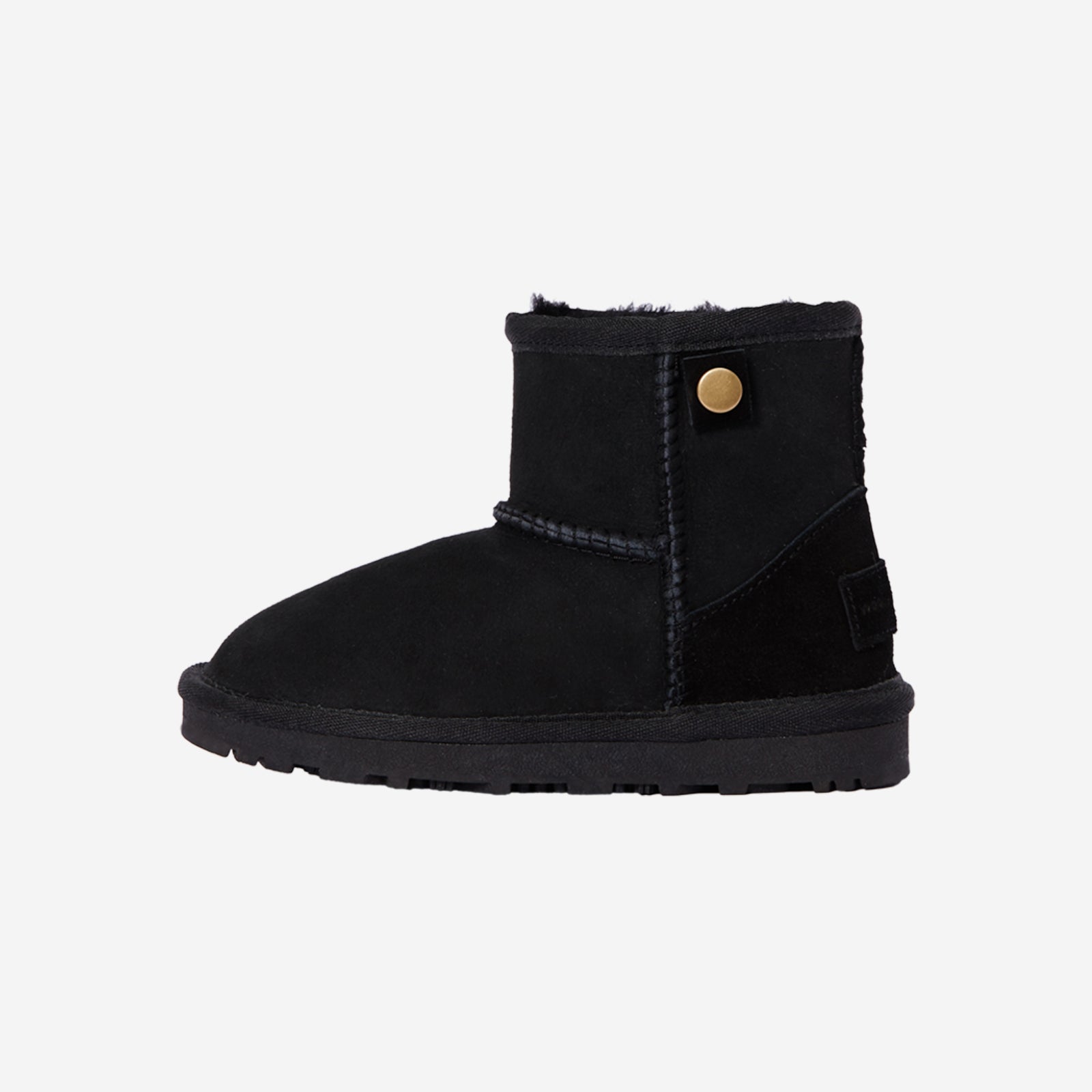 classic kids black woolly kids leather kids shoes baby infants shoes Childrens winter boots shoes Toddler snow boots