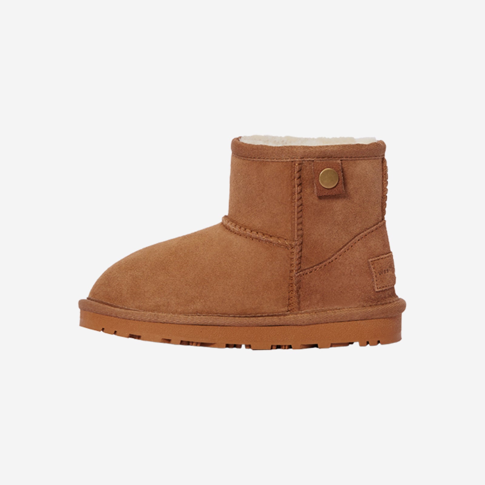 classic kids chestnut woolly kids leather kids shoes baby infants shoes Sheepskin size 1 shoes Kids boots
