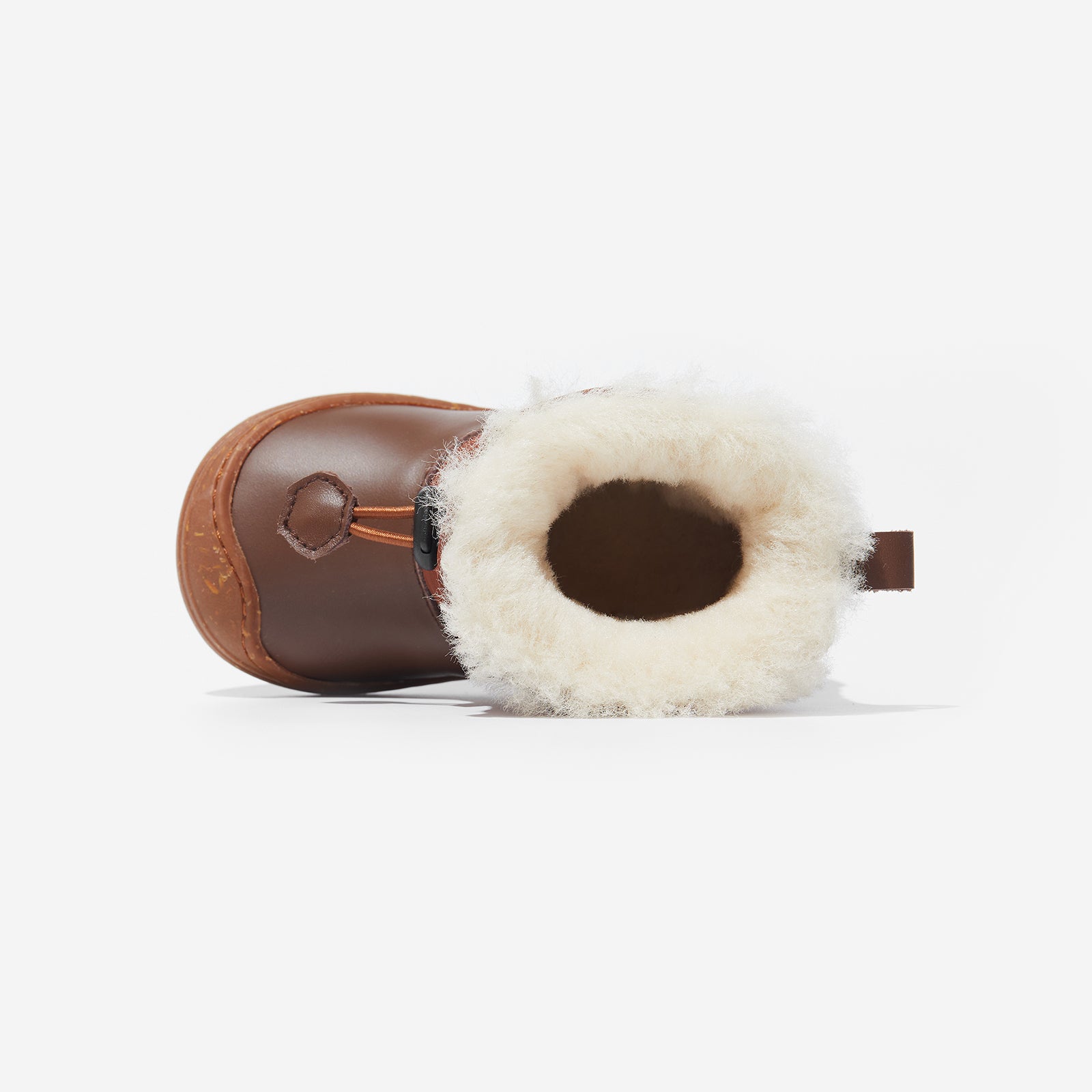 north cocoa brown woolly kids leather kids shoes baby infants shoes Infant winter boots boys shoes Childrens boots
