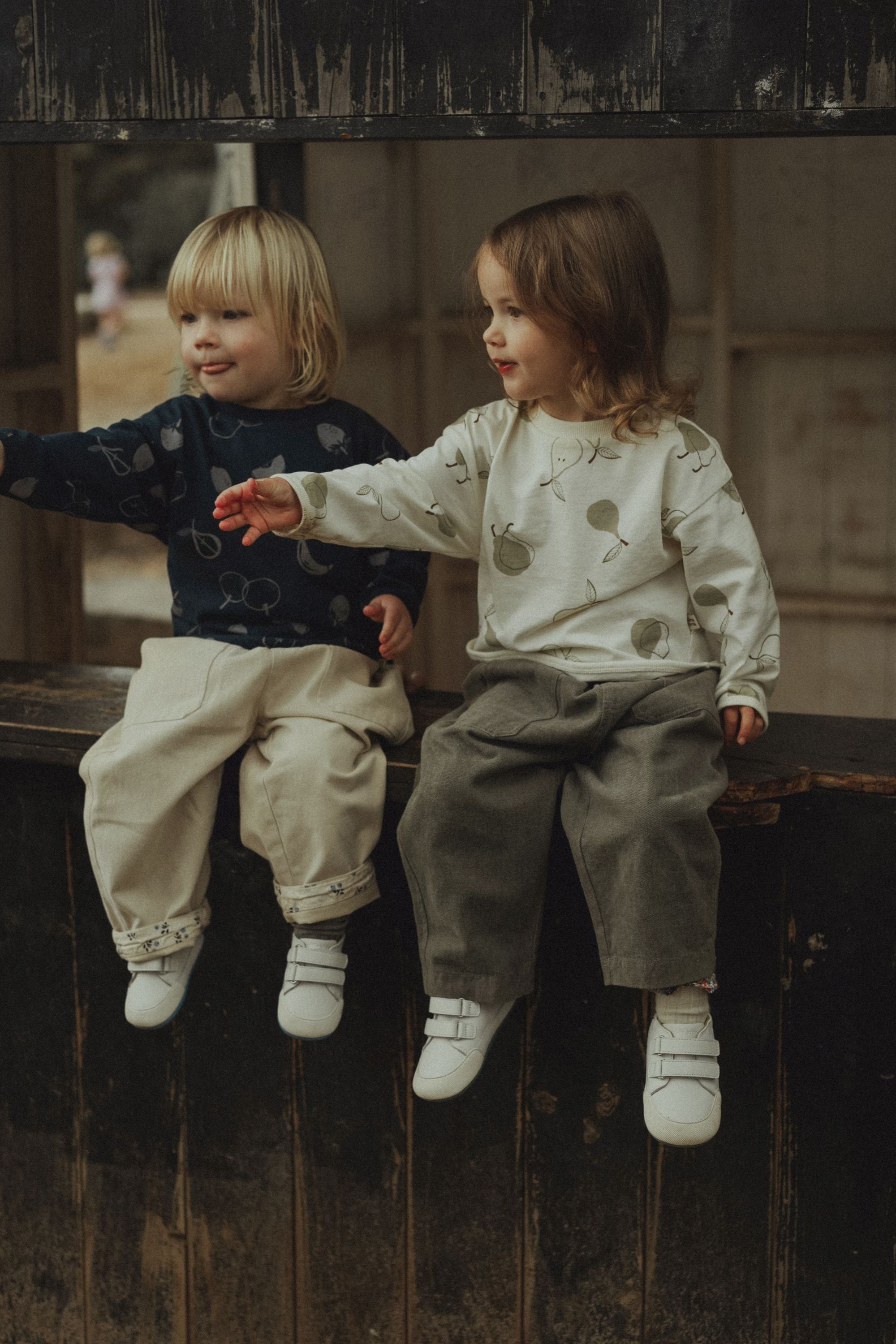 wirrawirra kids clothing stores twill trousers ecru 24 Spring Boys Essentials Girls Leggings New Arrivals Trousers
