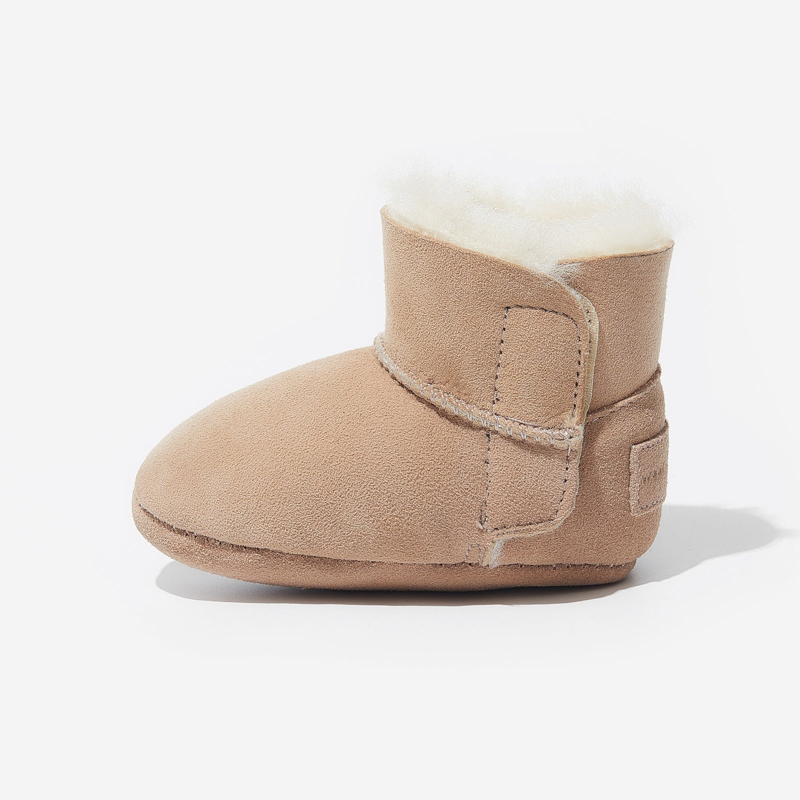 wynter sand color woolly kids leather kids shoes baby infants shoes Winter boots kids shoe Toddler boots