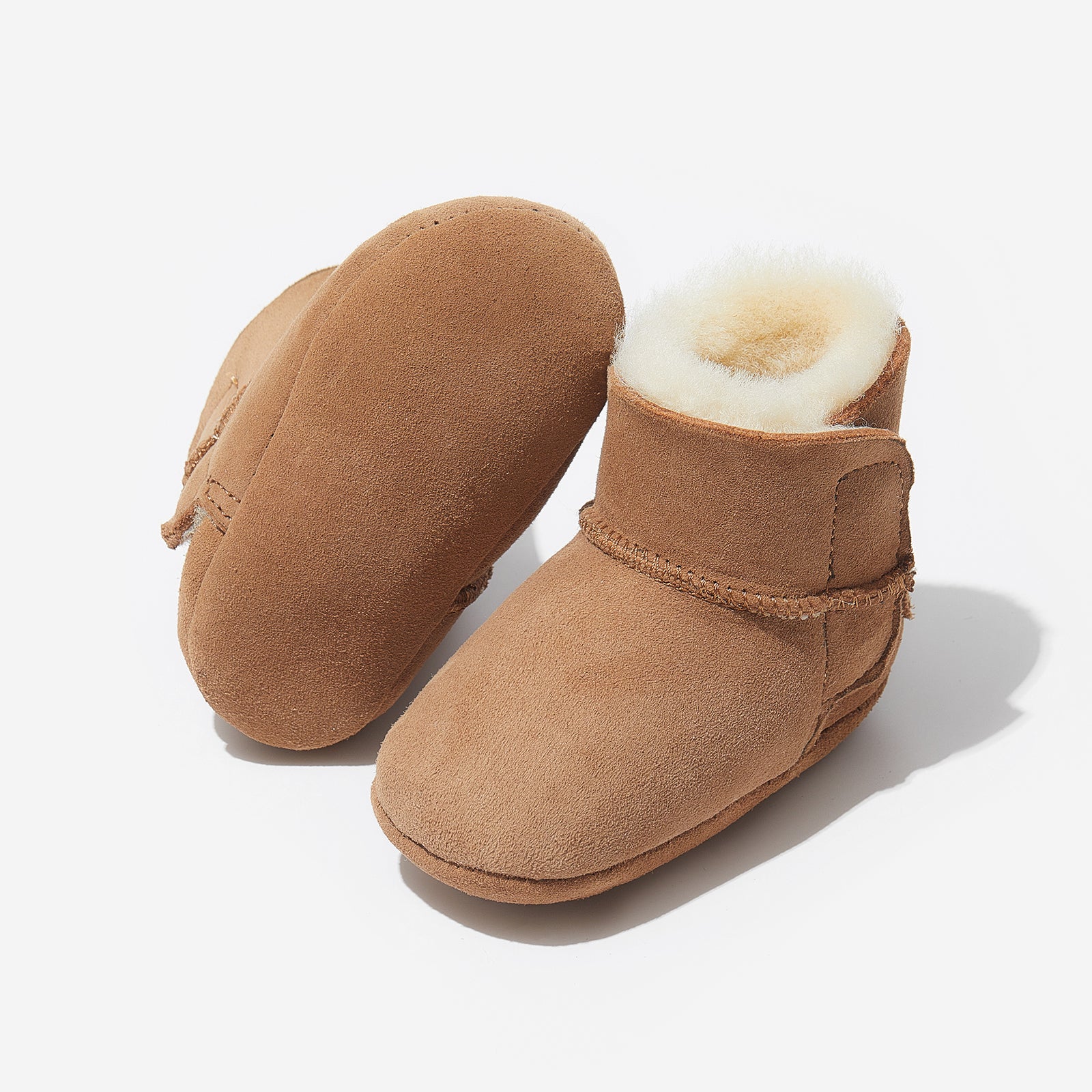 wynter chestnut woolly kids leather kids shoes baby infants shoes Thermo boots baby shoes Childrens snow boots